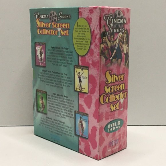 Cinema Sirens Silver Screen Collector 4 Disc DVD Box Set Jayne Mansfield - Picture 4 of 5